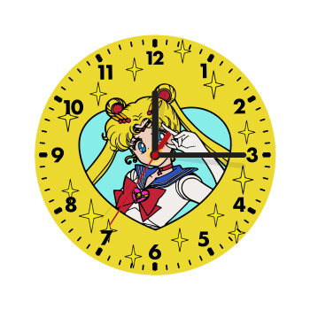 Sailor Moon star, Wooden wall clock (20cm)