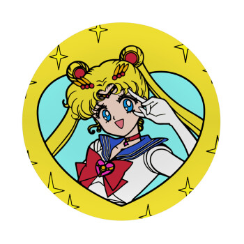 Sailor Moon star, Mousepad Round 20cm