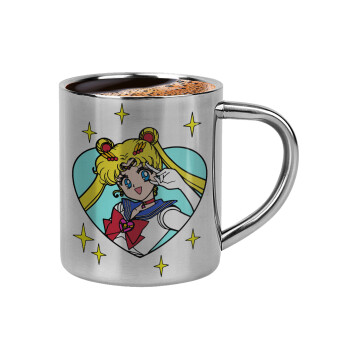 Sailor Moon star, Double-wall metal cup for espresso (220ml)