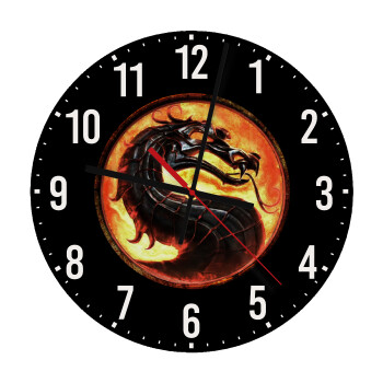Mortal Kombat, Ρολόι τοίχου ξύλινο (30cm)