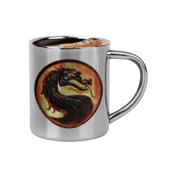 Mortal Kombat, Double-wall metal cup for espresso (220ml)