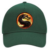 Adult Ultimate Hat GREEN, (100% COTTON DRILL, ADULT, UNISEX, ONE SIZE)