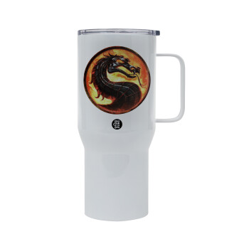 Mortal Kombat, Mega Stainless steel Tumbler with lid, double wall 750L