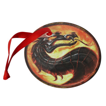 Mortal Kombat, Christmas ornament glass 9cm