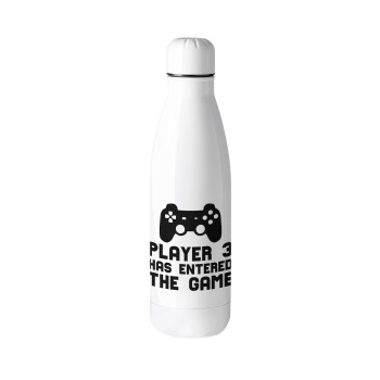 Player 3 has entered the Game, Metal mug thermos (Stainless steel), 500ml