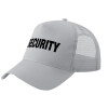 Trucker Hat with Mesh, GREY, (COTTON, KIDS, UNISEX, ONE SIZE)