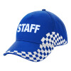 Adult Ultimate BLUE RACING Cap, (100% COTTON DRILL, ADULT, UNISEX, ONE SIZE)