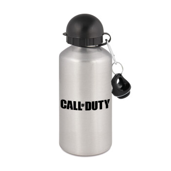 Call of Duty, Μεταλλικό παγούρι νερού, Ασημένιο, αλουμινίου 500ml