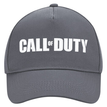 Call of Duty, Ultimate Adult Hat Grey, (100% COTTON DRILL, ADULT, UNISEX, ONE SIZE)