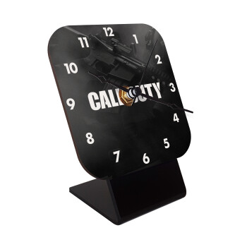 Call of Duty, Επιτραπέζιο ρολόι ξύλινο με δείκτες (10cm)