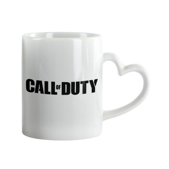 Call of Duty, Mug heart handle, ceramic, 330ml