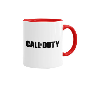 Call of Duty, Mug colored red, ceramic, 330ml