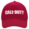 Adult Ultimate Hat RED, (100% COTTON DRILL, ADULT, UNISEX, ONE SIZE)