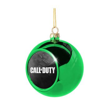 Call of Duty, Green Christmas tree ornament ball 8cm