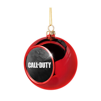 Call of Duty, Christmas tree ball Red 8cm