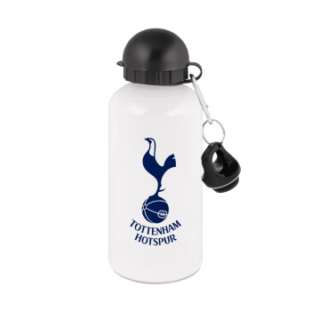 Tottenham Hotspur, Metal water bottle, White, aluminum 500ml