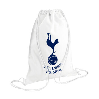 Tottenham Hotspur, Backpack pouch GYMBAG white (28x40cm)