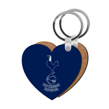 Tottenham Hotspur, Μπρελόκ Ξύλινο καρδιά MDF
