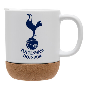 Tottenham Hotspur, Κούπα, κεραμική με βάση φελού και καπάκι (ΜΑΤ), 330ml (1 τεμάχιο)