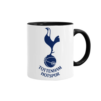 Tottenham Hotspur, Mug colored black, ceramic, 330ml
