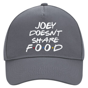 Joey Doesn't Share Food, Ultimate Adult Hat Grey, (100% COTTON DRILL, ADULT, UNISEX, ONE SIZE)