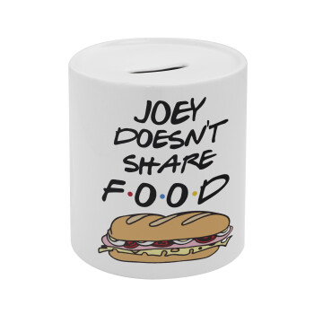 Joey Doesn't Share Food, Κουμπαράς πορσελάνης με τάπα