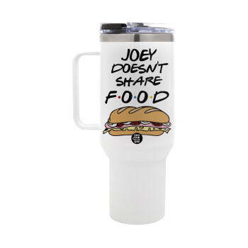 Joey Doesn't Share Food, Mega Tumbler με καπάκι, διπλού τοιχώματος (θερμό) 1,2L