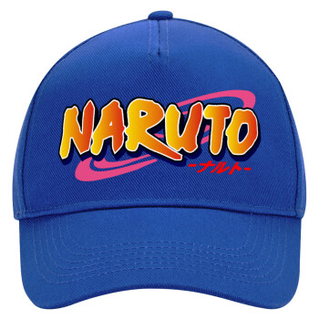 Naruto uzumaki, Ultimate Adult Hat BLUE, (100% COTTON DRILL, ADULT, UNISEX, ONE SIZE)