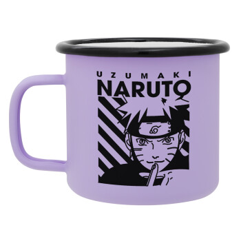 Naruto uzumaki, Κούπα Μεταλλική εμαγιέ ΜΑΤ Light Pastel Purple 360ml