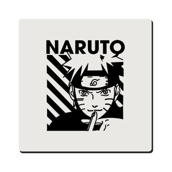 Naruto uzumaki, Τετράγωνο μαγνητάκι ξύλινο 6x6cm