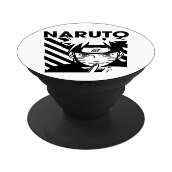 Naruto uzumaki, Phone Holders Stand  Black Hand-held Mobile Phone Holder