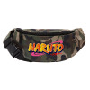 Unisex waist bag (banana) in Jungle camouflage color with 2 pockets