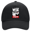 Adult Ultimate Hat BLACK, (100% COTTON DRILL, ADULT, UNISEX, ONE SIZE)