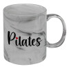 Mug ceramic marble style, 330ml