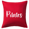 Sofa cushion RED 50x50cm includes filling