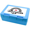 Children's cookie container LIGHT BLUE 185x128x65mm (BPA free plastic)