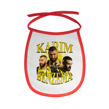 Karim Benzema, Σαλιάρα μωρού αλέκιαστη με κορδόνι Κόκκινη