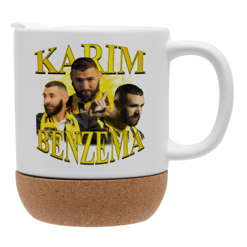 Karim Benzema, Ceramic coffee mug Cork (MAT), 330ml (1pcs)