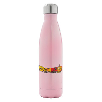 DragonBallZ, Metal mug thermos Pink Iridiscent (Stainless steel), double wall, 500ml