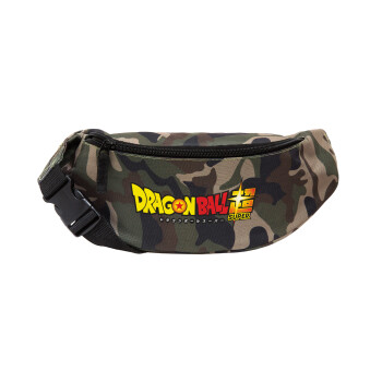 DragonBallZ, Unisex waist bag (banana) in Jungle camouflage color with 2 pockets