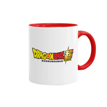 DragonBallZ, Mug colored red, ceramic, 330ml