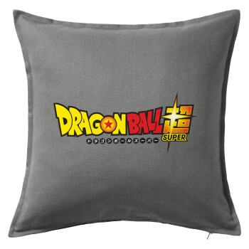 DragonBallZ, Sofa cushion Grey 50x50cm includes filling