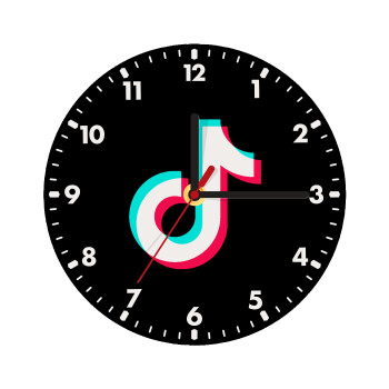 TikTok, Wooden wall clock (20cm)