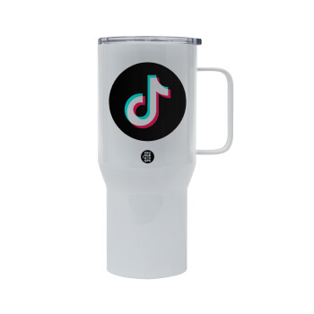 TikTok, Tumbler με καπάκι, διπλού τοιχώματος (θερμό) 750L