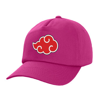 Naruto  Akatsuki Cloud, Adult Baseball Cap, 100% Cotton, Purple (COTTON, ADULT, UNISEX, ONE SIZE)