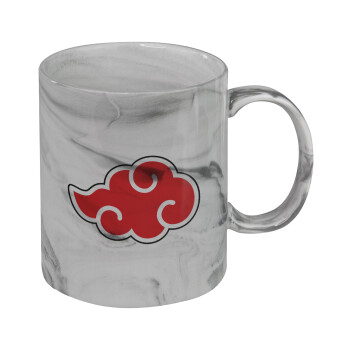 Naruto  Akatsuki Cloud, Mug ceramic marble style, 330ml