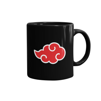 Naruto  Akatsuki Cloud, Mug black, ceramic, 330ml