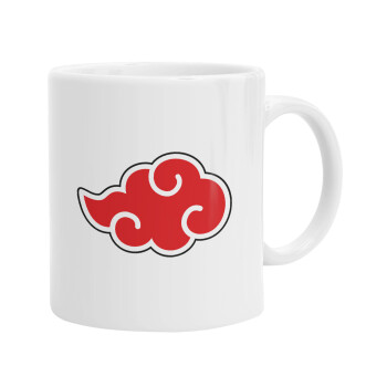 Naruto  Akatsuki Cloud, Ceramic coffee mug, 330ml (1pcs)