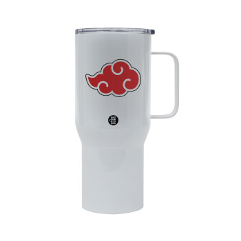 Naruto  Akatsuki Cloud, Tumbler με καπάκι, διπλού τοιχώματος (θερμό) 750L