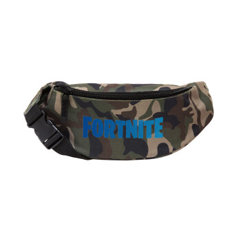 Fortnite Bus, Unisex waist bag (banana) in Jungle camouflage color with 2 pockets